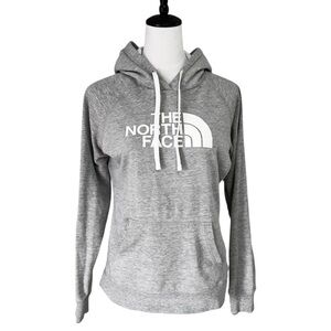 The North Face Gray Logo Pullover Hoodie Women’s Medium